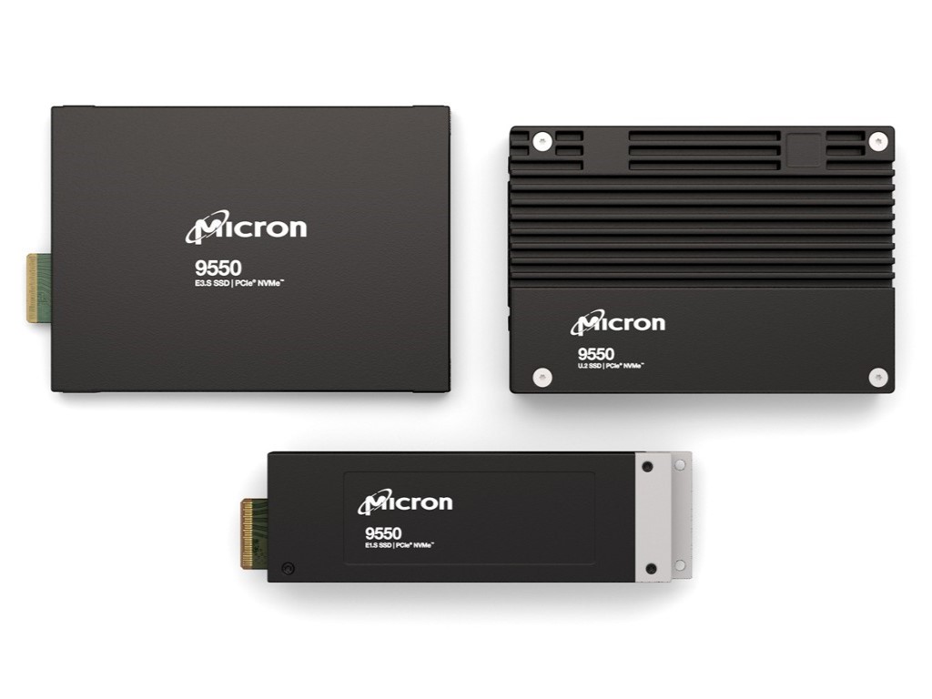 Micron、世界最速を謳うPCIe 5.0対応データセンター向けSSD。AIに好適