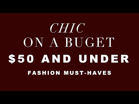 50元以内的时尚单品瞬间提升整体穿搭,不花大钱也能轻松变时尚 #fashion #budgetfriendly #fashionaccessories