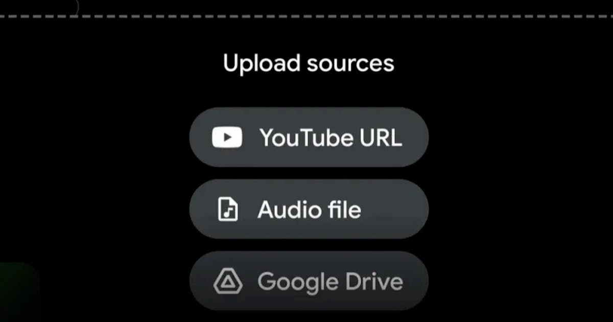 Google NotebookLM 開始支援分析 YouTube 影片