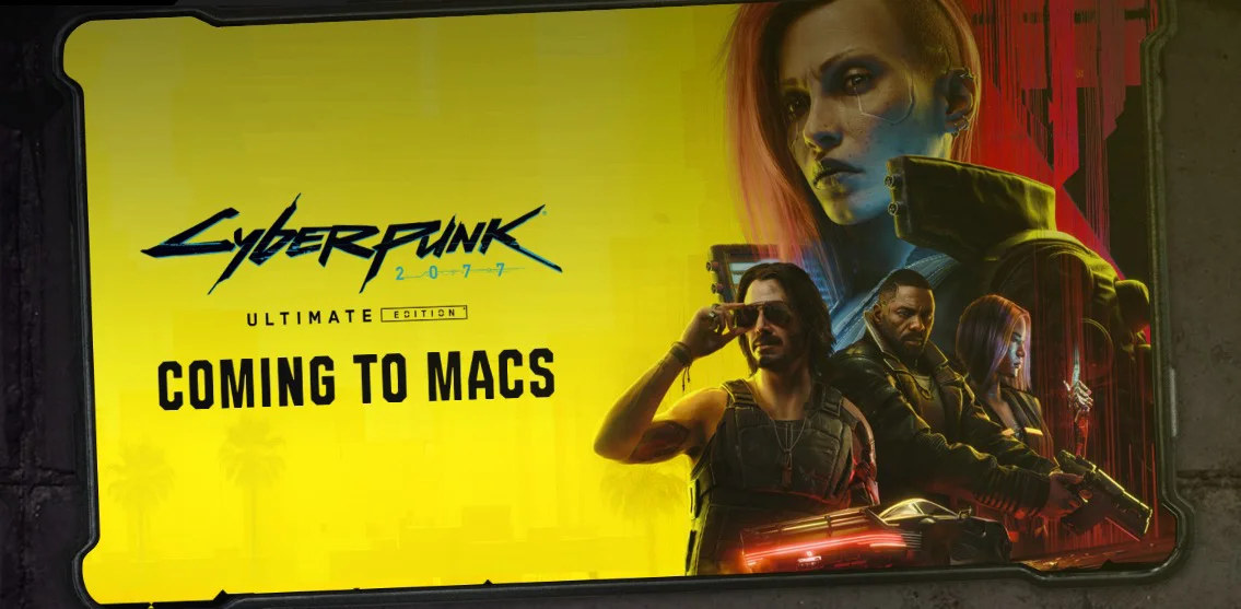 再有 3A 大作　Cyberpunk 2077 確定 2025 年初登陸 Mac