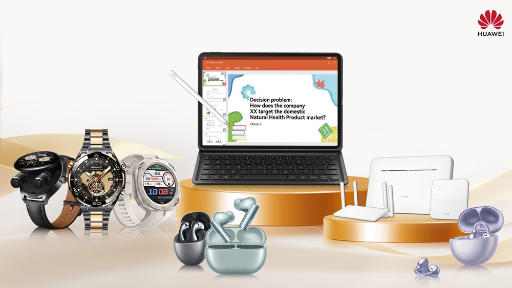 HUAWEI 雙 11 開跑，手錶耳機 38 折起、平板套組萬元有找