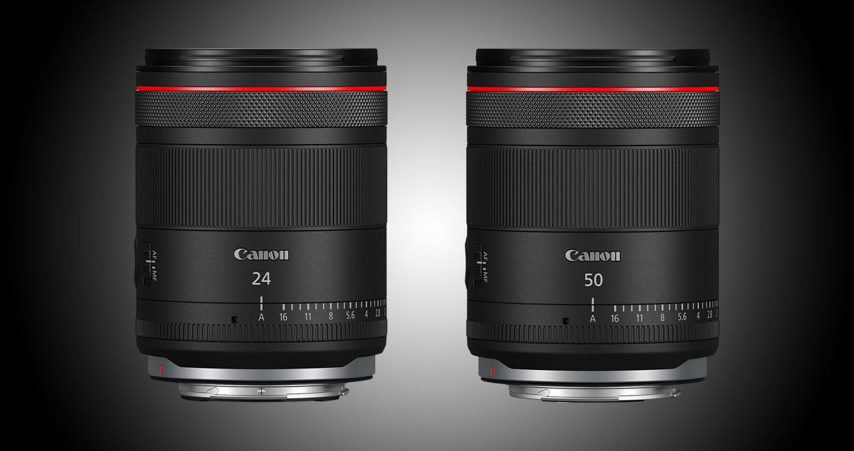 Canon正式發表RF 24mm F1.4L VCM、RF 50mm F1.4L VCM！