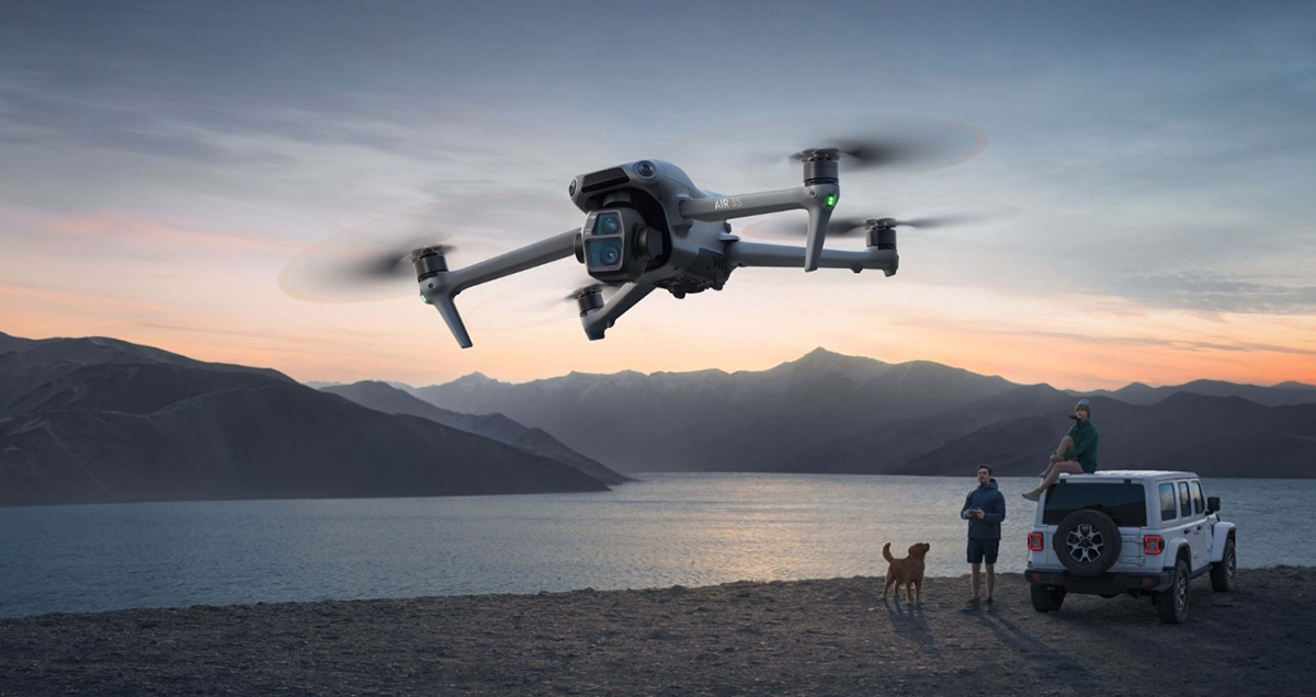 大疆正式發表DJI Air 3S！雙鏡頭旗艦旅拍無人機，建議售價NT$31,690起