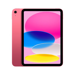 Apple 苹果 iPad(第 10 代)10.9英寸平板电脑 2022年款(64GB WLAN版/学习办公娱乐/MPQ33CH/A)粉色 2453.98元（需用券）