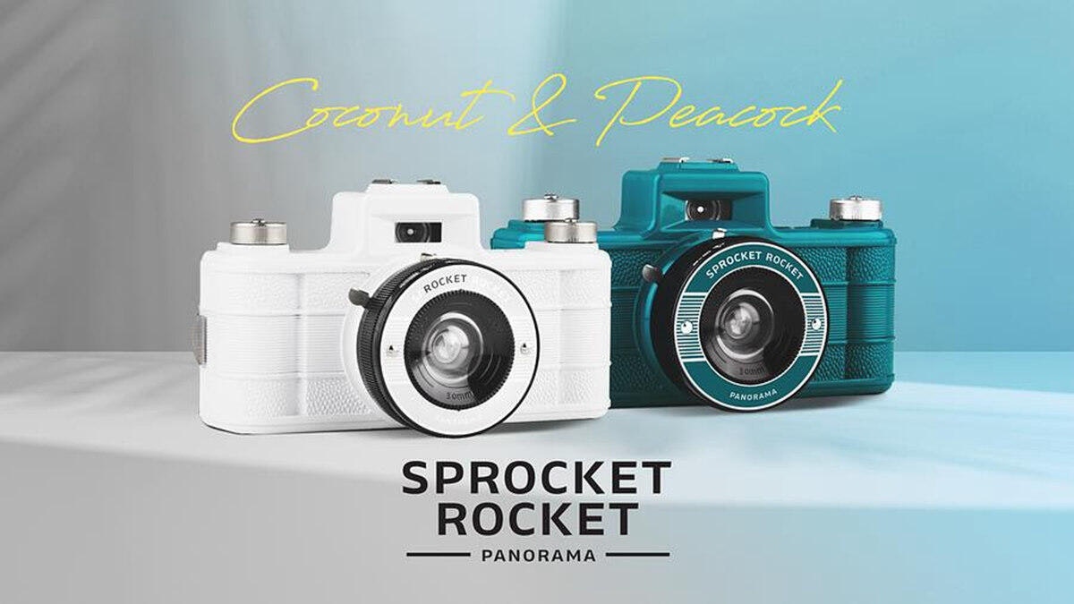 Lomography 35mm全景底片相機Sprocket Rocket推出新版本，以1:3比例含齒孔框拍攝具創意的影像