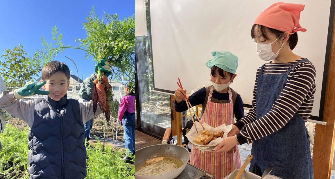 冬野菜収穫体験＆調理にチャレンジ！立川市で親子食育体験イベントを開催