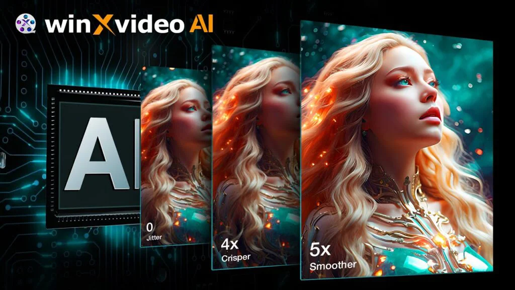 全方位影片增強工具　原價 US $69.95《winXvideo AI》限時免費