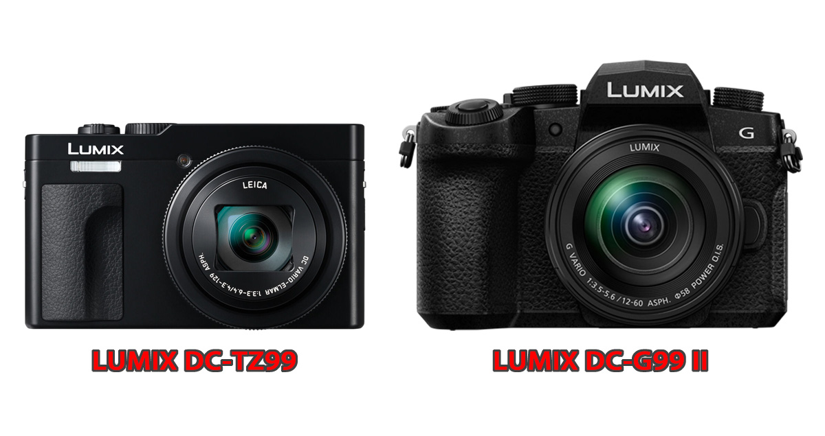 Panasonic LUMIX TZ99高倍率隨身相機突然發表，還有M43新機LUMIX G99 II