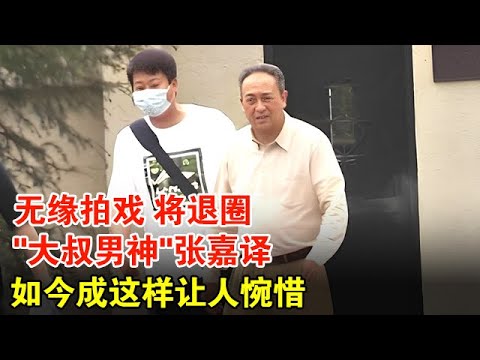 今后无缘拍戏，将退娱乐圈，“大叔男神”张嘉译，如今成这样让人惋惜【档案纪实】