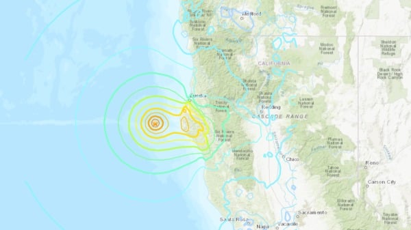 美西海岸发生7级强震 两州一度发布海啸预警(图)