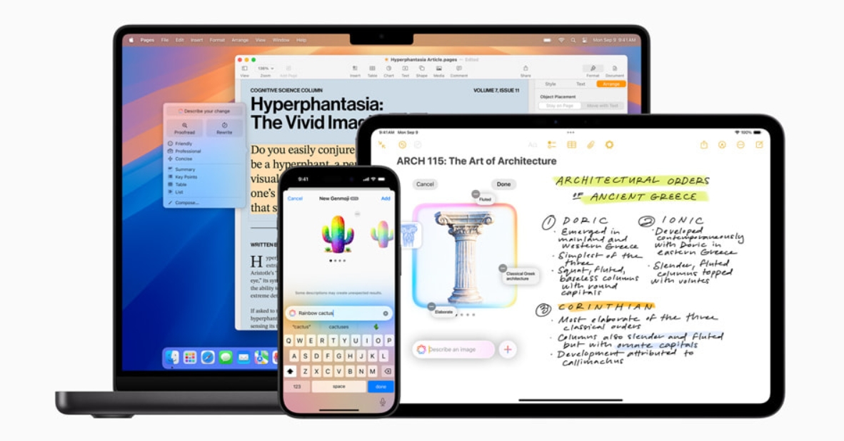 Apple 推出 iOS 18.2、iPadOS 18.2、macOS 15.2 更新，Apple Intelligence 加入 ChatGPT