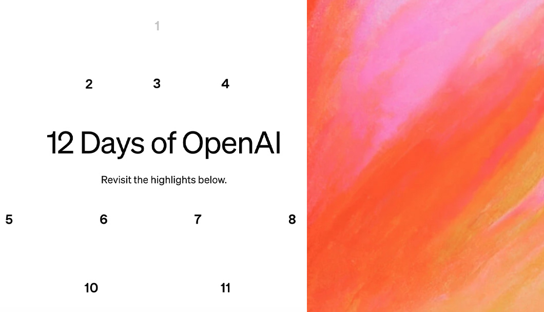 从OpenAI 12 天发布会里，我们看到了行业的四个关键问题