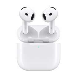 Apple 苹果 AirPods 4 主动降噪款 半入耳式真无线蓝牙耳机 白色 无线充电 1093元