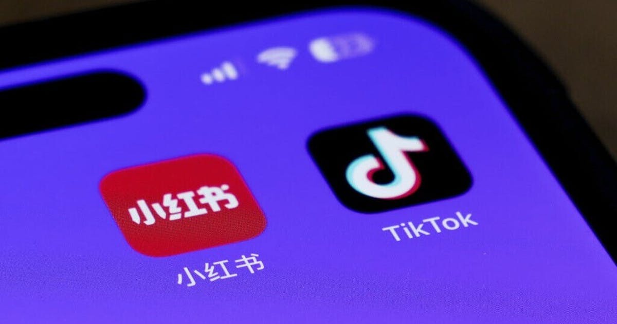 美國「TikTok難民」大舉湧入小紅書，中國用戶發布教學影片歡迎美國「新朋友」