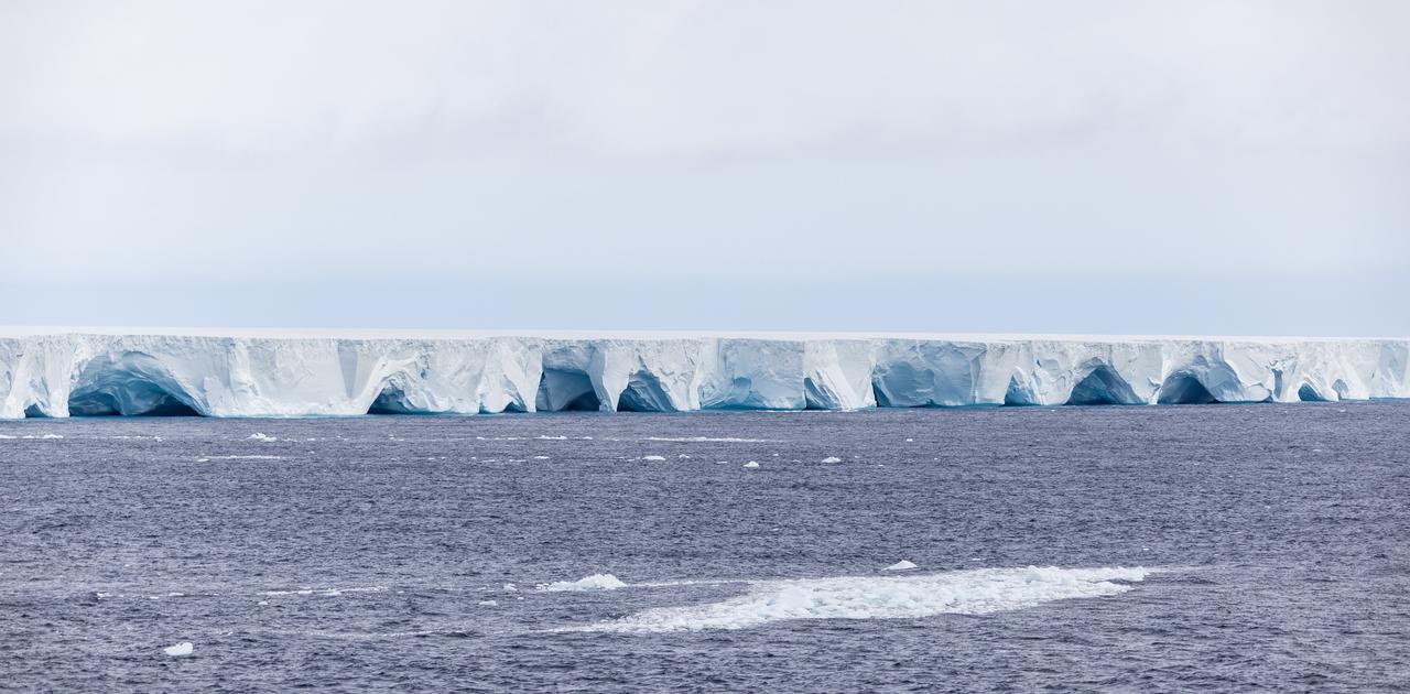 さまよえる世界最大の氷山、ペンギンが住む島に衝突まっしぐら